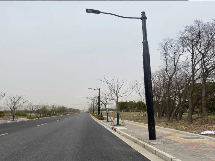 青铜峡市上海综合杆 太阳能路灯工程